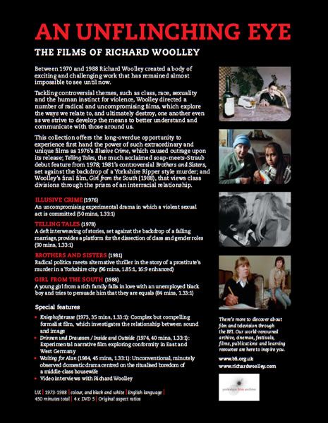 Richard Woolley DVD Boxset back cover